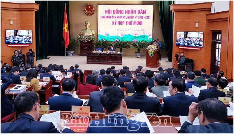 Sáng nay, khai mạc Kỳ họp thứ Mười, HĐND tỉnh Hưng Yên khóa XVI