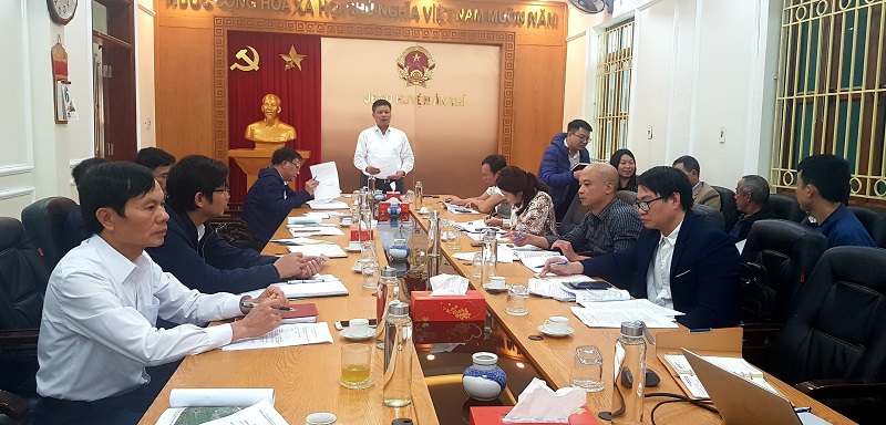 Huyện Ân Thi tổ chức Hội nghị xin ý kiến về nhiệm vụ điều chỉnh quy hoạch phân khu Khu công nghiệp Lý thường Kiệt