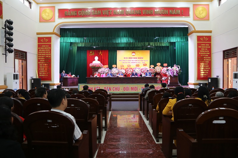 Đại hội đại biểu MTTQ Việt Nam thị trấn Ân Thi lần thứ XXVI, nhiệm kỳ 2024 – 2029