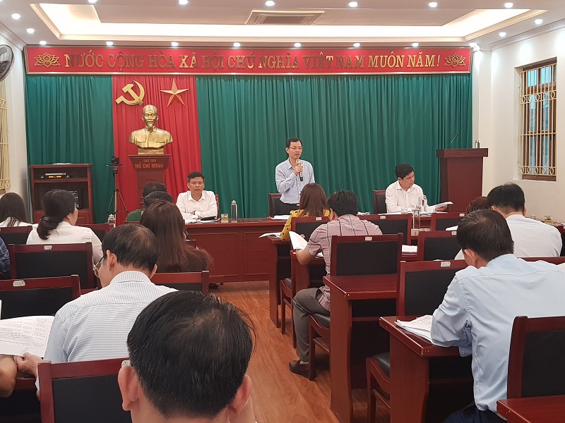 UBND huyện Ân Thi: triển khai Kế hoạch chỉ đạo triển khai sắp xếp đơn vị hành chính vàđánh giá kết quả thực hiện các nhiệm vụ phát triển kinh tế - xã hội 3 tháng đầu năm 2024