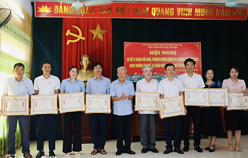 Hội khuyến học huyện Ân Thi triển khai phương hướng nhiệm vụ 6 tháng cuối năm 2024