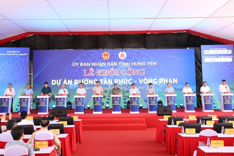 Thủ tướng Phạm Minh Chính Dự Lễ khởi công dự án đường Tân Phúc - Võng Phan